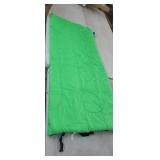 32" x 72" Sleeping Bag, Blue & Green Reversible
