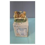 (1996) Cherished Teddies " Two Bears on Bench