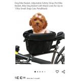 NEW Dog Bike Basket w/ Black Liner