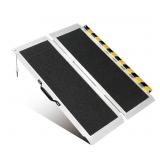 New 3FT Portable Wheelchair Ramp, Non-Slip