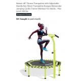 48" Fitness Trampoline w/ Adjustable Handle Bar,