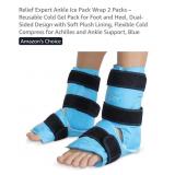 NEW 2 Pk ï¿½ Reusable Gel Ice Packs w/ Soft Plush