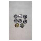 (8)  Pokemon Flip Coins
