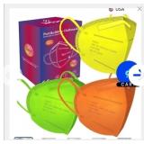 NEW 30 Ct KN95 Face Masks, Multicolor, Disposable