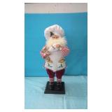 Santa Baking For Christmas 19" tall