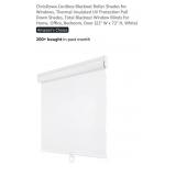 NEW Set of 2 - 22" W x 72" H Cordless Blackout