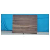 Dark Tree Wood Cutting Board w/ Built in Handles