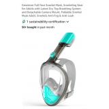 NEW Size L/XL Full Face Snorkel Mask w/