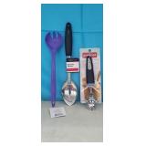 NEW Set of 3 Kitchen Utensils - Includes Purple