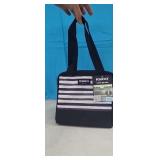 NEW IGLOO 9 Can Cooler Bag, Black & White