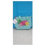 NEW Insulated Lunch Tote, Green, Watermelon, 10"