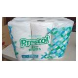 6 XXL Rolls of Presto Paper Towels  (6 XXL=19