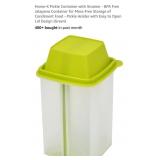 Pickle Container w/ Strainer & Lid - BPA