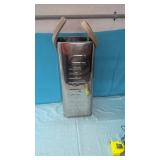Metal Umbrella Stand 22" tall x 9" wide x 9" Deep
