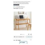 NEW 46" Bamboo Writing Computer Desk w/ 2