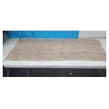 NEW 60" x 24" Bathroom Waffle Runner Rug w/