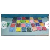 NEW 30 Pc Colored Sand for Arts & Crafts