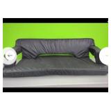 NEW Double Folding Bleacher Seat 43" W w/ Cup