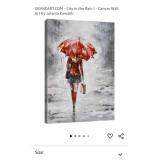 NEW 48" x 32" - Canvas Wall Art - City in the