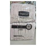 Depends 36Pack  size L/g