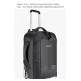 NEW Neewer 2-in-1 Rolling Camera Backpack/Trolley