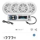 New Boss 200Watt Marine Mp3 Digital AM-FM