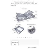 NEW Collapsible Under Bed Storage Container w/