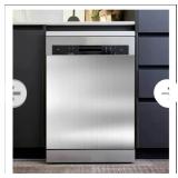 NEW Dishwasher Magnet Cover, 23" x 26" Brushed