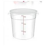 NEW 6 Qt Round Food Storage Container w/ Lid
