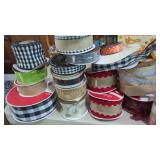New Craft Ribbon Large  Lot & Misc