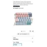 NEW 6 Pk LANE LINEN Beach Towels - 39" x 71" -