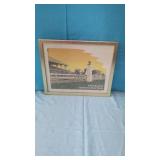 1936 Keeneland Opening Day Print signed