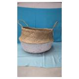 (New)Large  Collapsible Seagrass Woven Basket