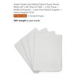 NEW 100 Ct - 2 Ply 40" x 48" Medical Patient
