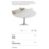 NEW 50" Round Table Protector, 2mm Thick, Clear
