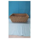 Woven Storage Basket  12" x 16" x 6"