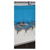 9 Pc Cuisinart Stainless Steel Pots & Pans w/