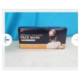 NEW 50 Ct Disposable Face Masks, Black