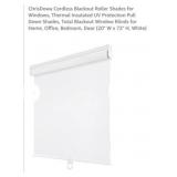 NEW Set of 2 - 20" W x 72" H Cordless Blackout