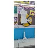 Female Torso Mannequin on Wood Stand, Height