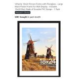 NEW 18" x 24" Picture Frame w/ Plexiglass -