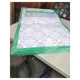 4-  20" x 30" x 1" Furnace Filters Slightly