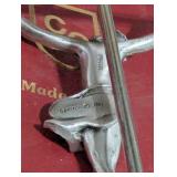 10" Silver Wall Crucifix with Silver Corpus. Made