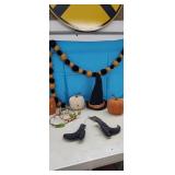 Halloween Decor, Wax Warmer (has small chip),