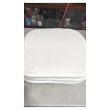 (4) 16" x 16" Gorilla Grip Seat Cushions