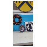 Halloween Decor - Wreath, Holographic Photo Frame