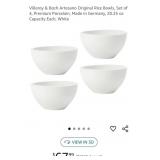 NEW Set of 4 Villeroy & Boch Artesano Original
