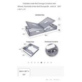 NEW Collapsible Under Bed Storage Container w/
