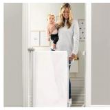 New Retractable Baby Gate, 33" Tall, Extends up