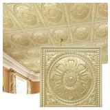 Antique Tin Look Ceiling or Wall Tiles Interior